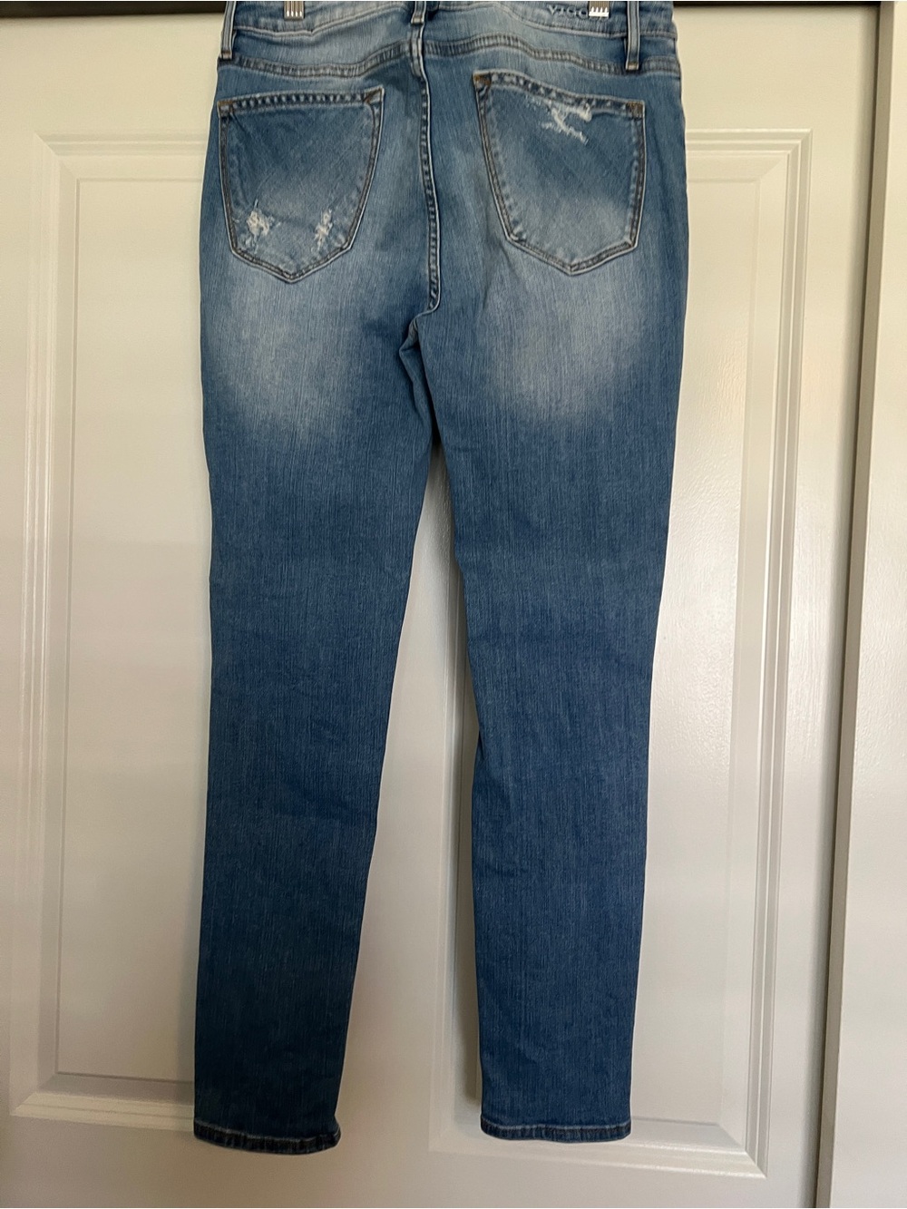 Vigoss Women's Skinny Jeans - Light Blue Fade